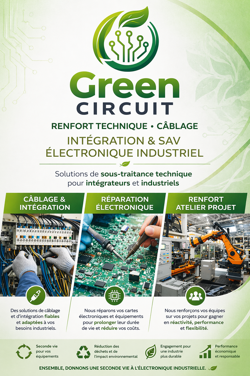 Plaquette de présentation Green Circuit
